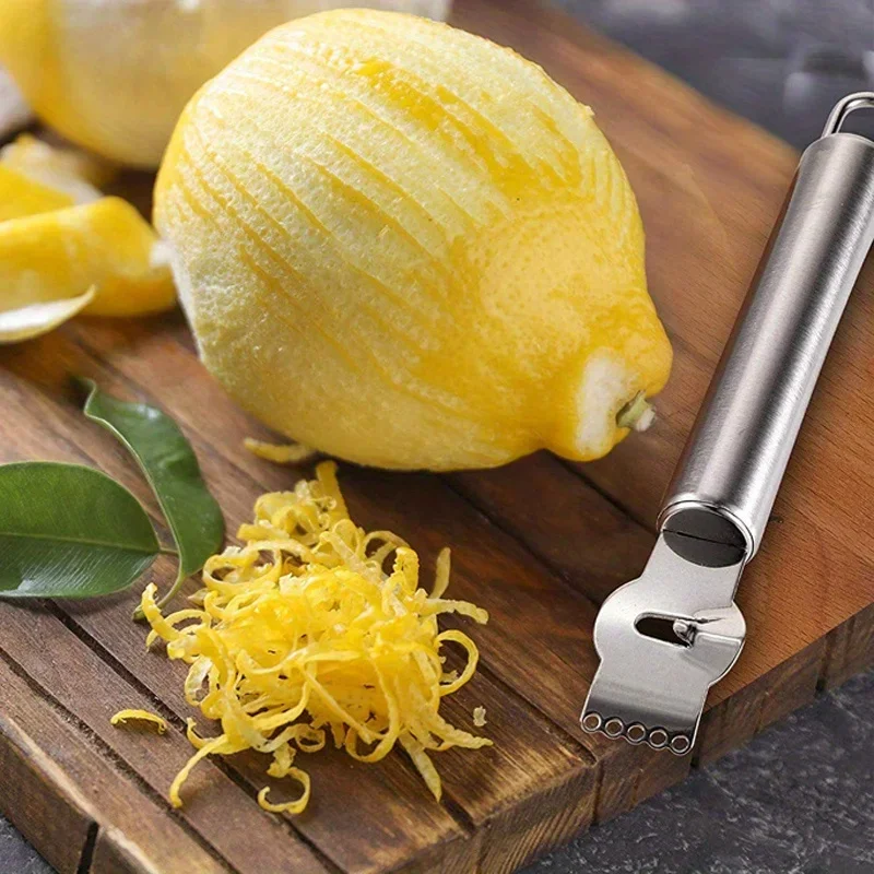 Household Kitchen Gadgets Vegetable Cutter Silk Cutter - 1 pièce Râpe à citron et
