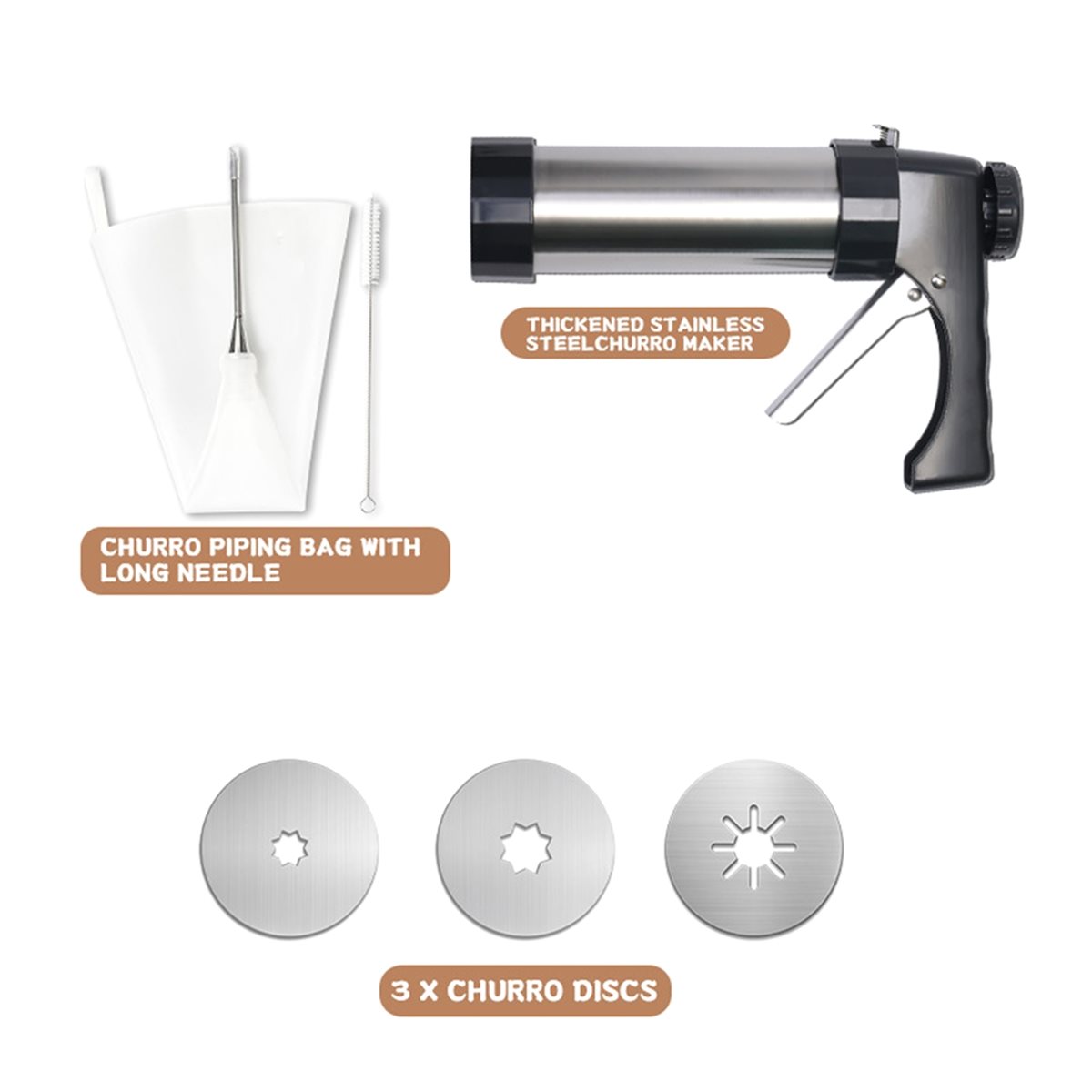 Kitchen Gadgets In Spanish - Machine à churros A24I pour la