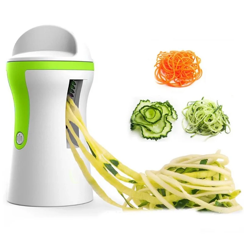 Household Kitchen Gadgets Vegetable Cutter Silk Cutter - ANYOBathroom-Coupe-légumes en spirale E RapDuty, râpe