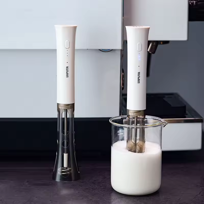 Kitchen Gadgets Electric - Mousseur à lait électrique portatif, rechargeable
