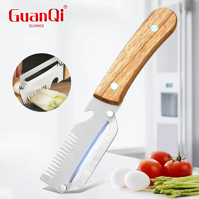 Éplucheur multifonctionnel en  - Household Kitchen Gadgets Vegetable Cutter Silk Cutter avis et prix