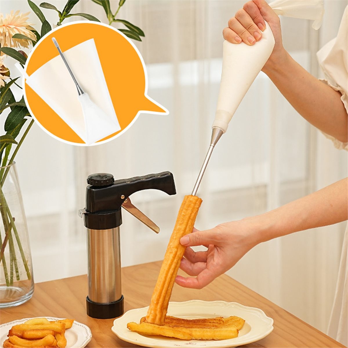 Machine à churros A24I pour la - Kitchen Gadgets In Spanish avis et prix