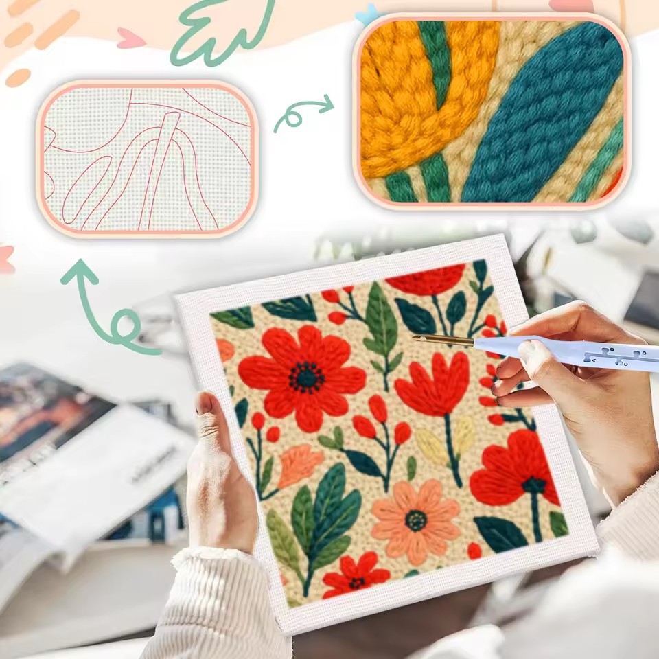 GATYZTORY Kit de broderie au p - Kitchen Gadgets Crossword avis et prix