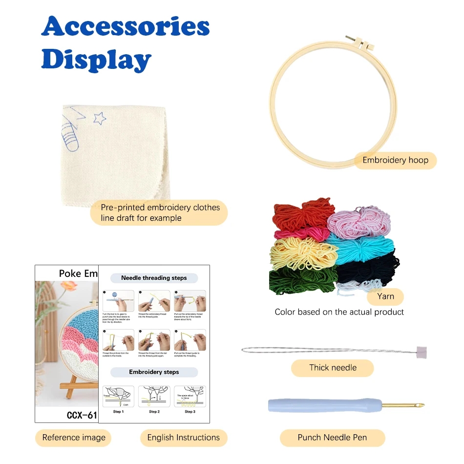 Kit de broderie au poinçon 20x - Kitchen Gadgets Crossword avis et prix