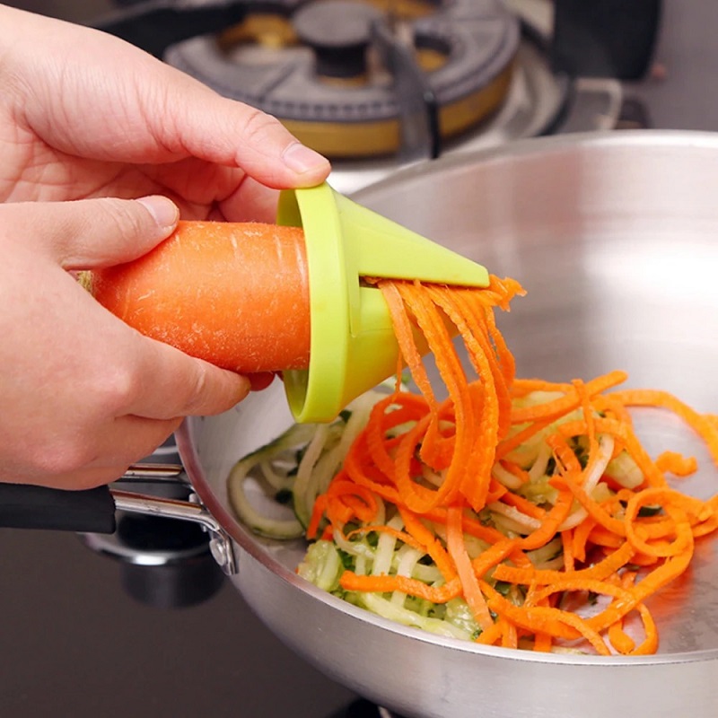 Broyeur à spirale multifonctio - Household Kitchen Gadgets Vegetable Cutter Silk Cutter avis et prix