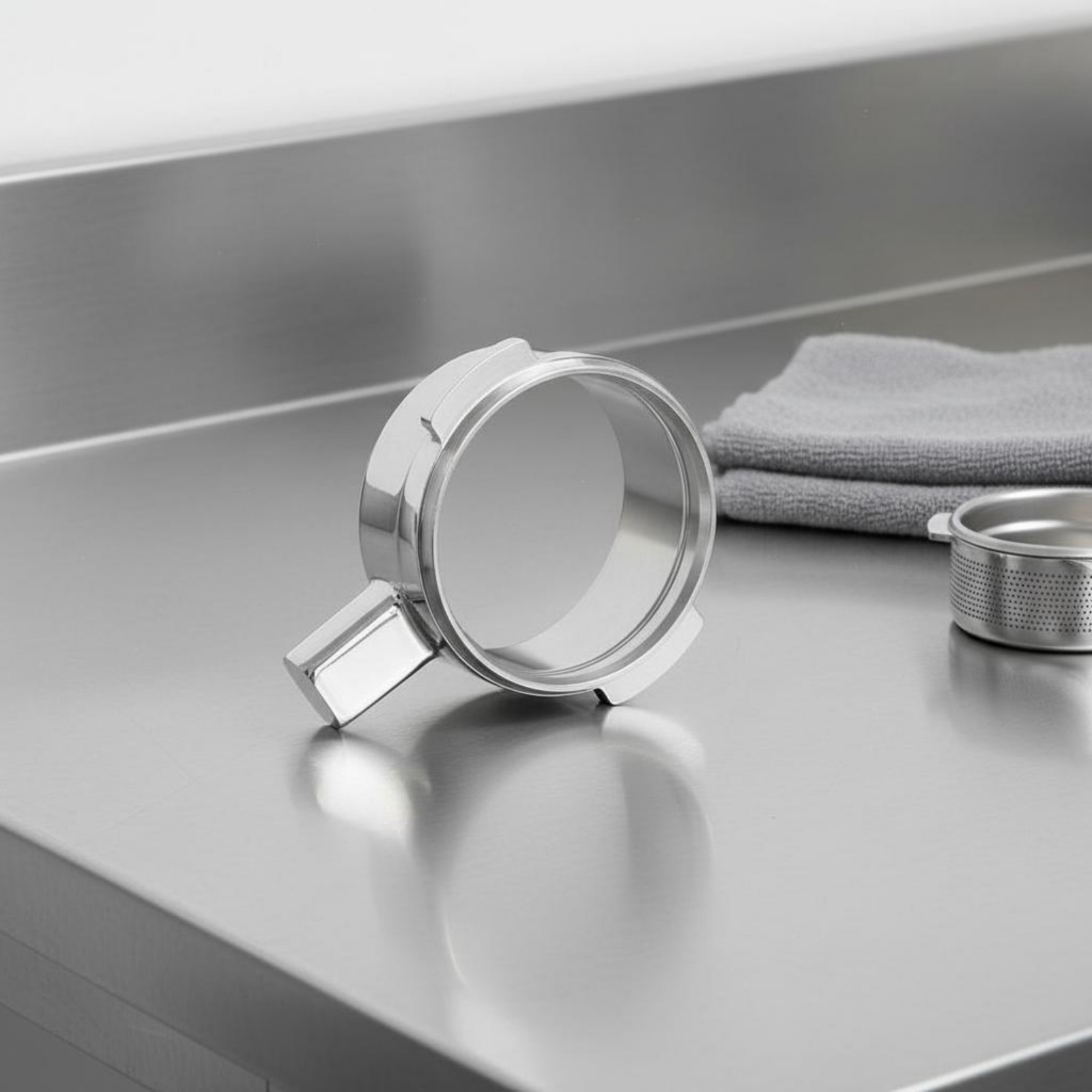 Tête de portafilter sans fond, - Stainless Steel Strainer avis et prix