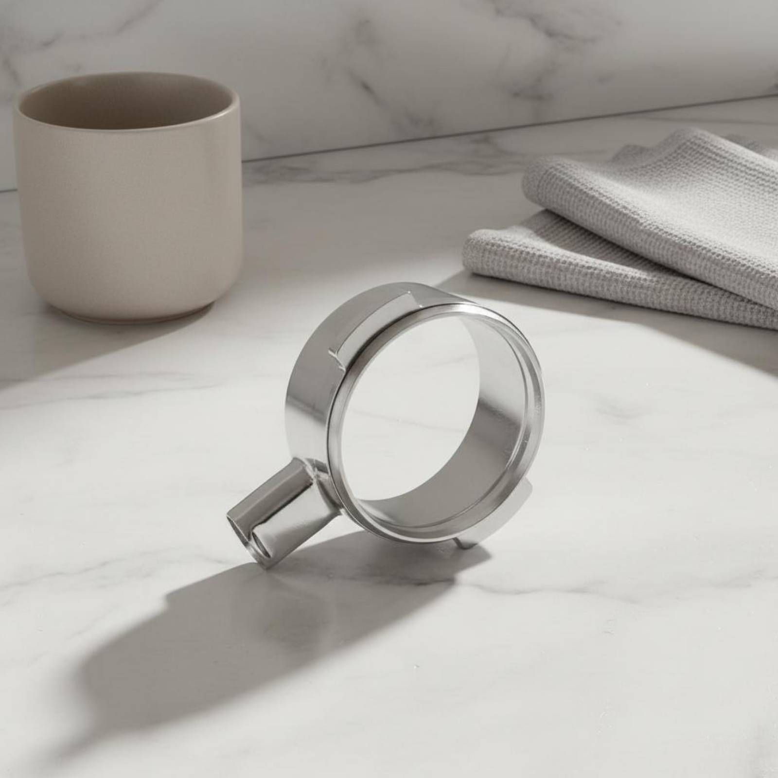 Tête de portafilter sans fond, - Stainless Steel Strainer avis et prix