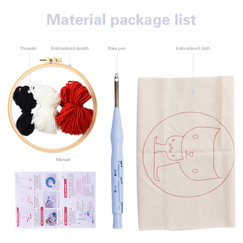 Kit de broderie au poinçon cré - Kitchen Gadgets Crossword avis et prix