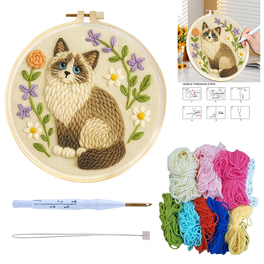 CHENISTORY Kit de broderie au  - Kitchen Gadgets Crossword avis et prix